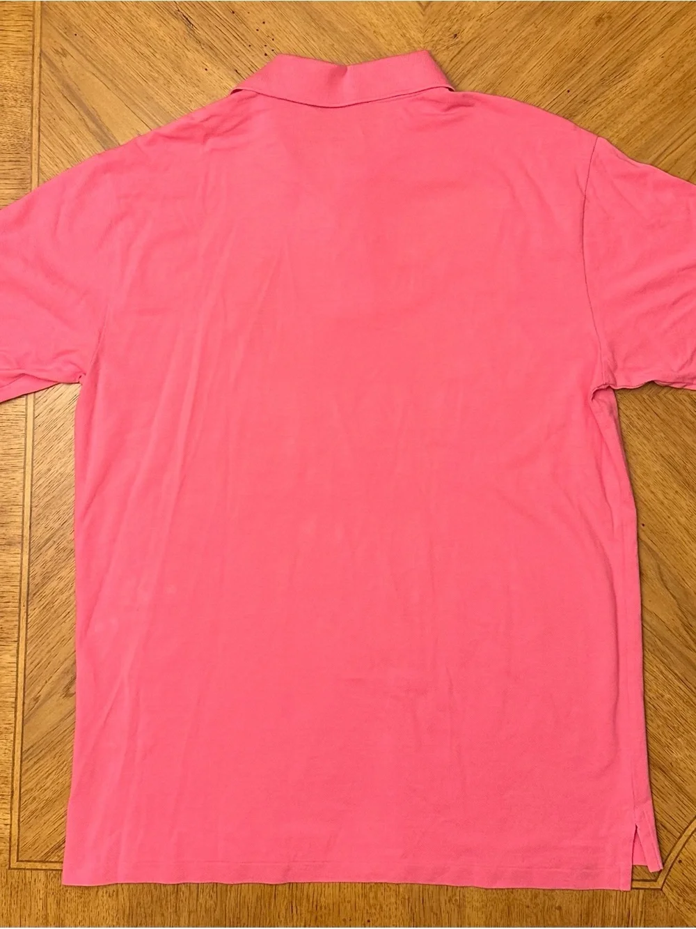 Polo Ralph Lauren Polo Shirt Men's Size LT Pink Big Pony Preppy BIG & TALL - Picture 11 of 11